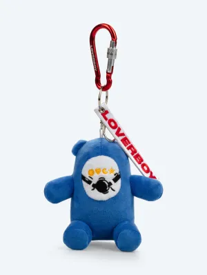 LOVERBOY BY CHARLES JEFFREY GROMLIN PLUSH KEYRING BLUE