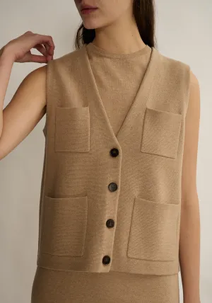 Revy Wool Cotton Vest