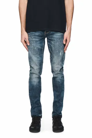 Skinny Precoated Jeans (Indigo) - P001SPFD424