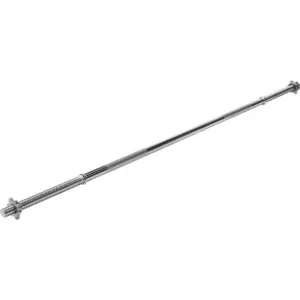 Unboxed Deal - Barbell Bar 150cm - Spinlock Star Collars - Chrome